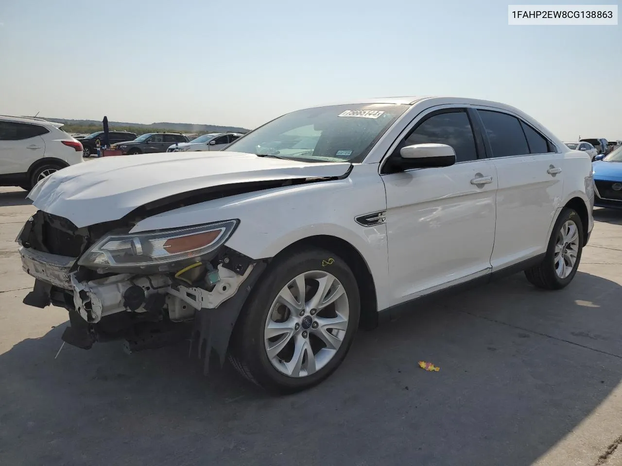 2012 Ford Taurus Sel VIN: 1FAHP2EW8CG138863 Lot: 75665144