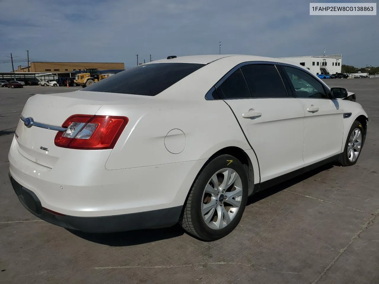 2012 Ford Taurus Sel VIN: 1FAHP2EW8CG138863 Lot: 75665144