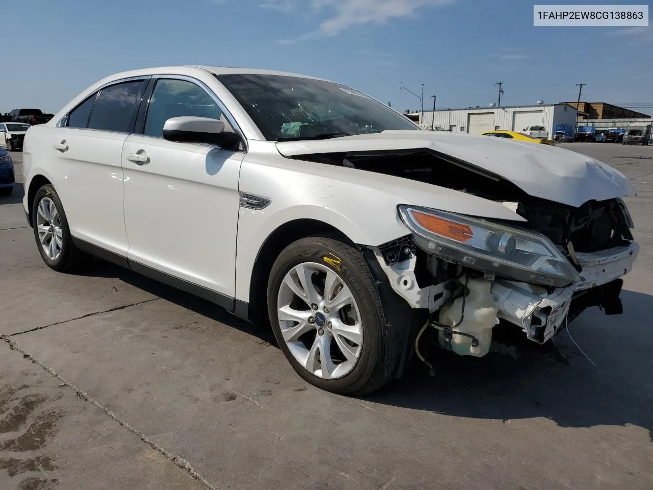 2012 Ford Taurus Sel VIN: 1FAHP2EW8CG138863 Lot: 75665144