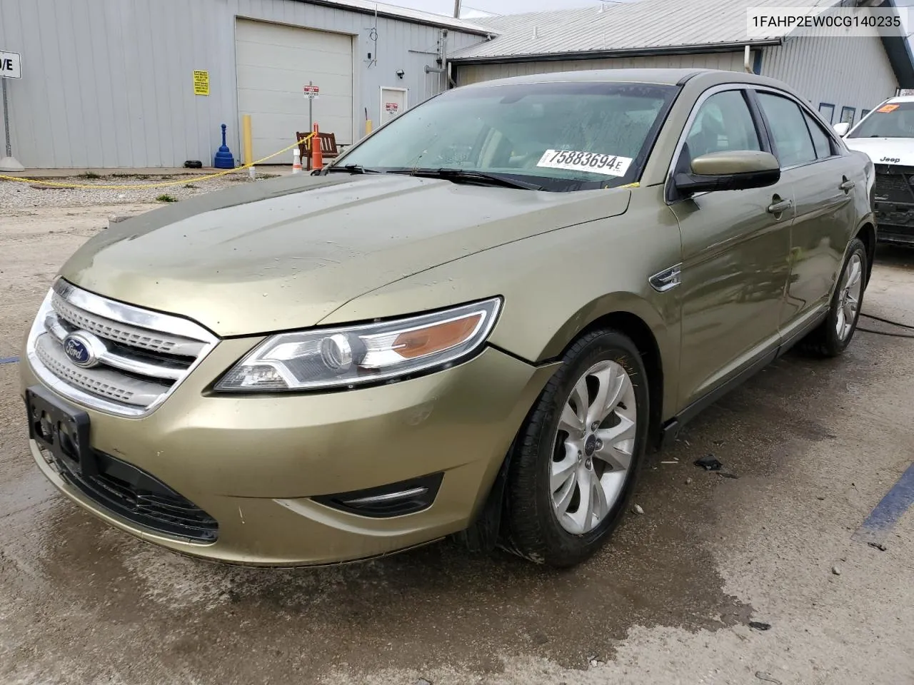 2012 Ford Taurus Sel VIN: 1FAHP2EW0CG140235 Lot: 75883694