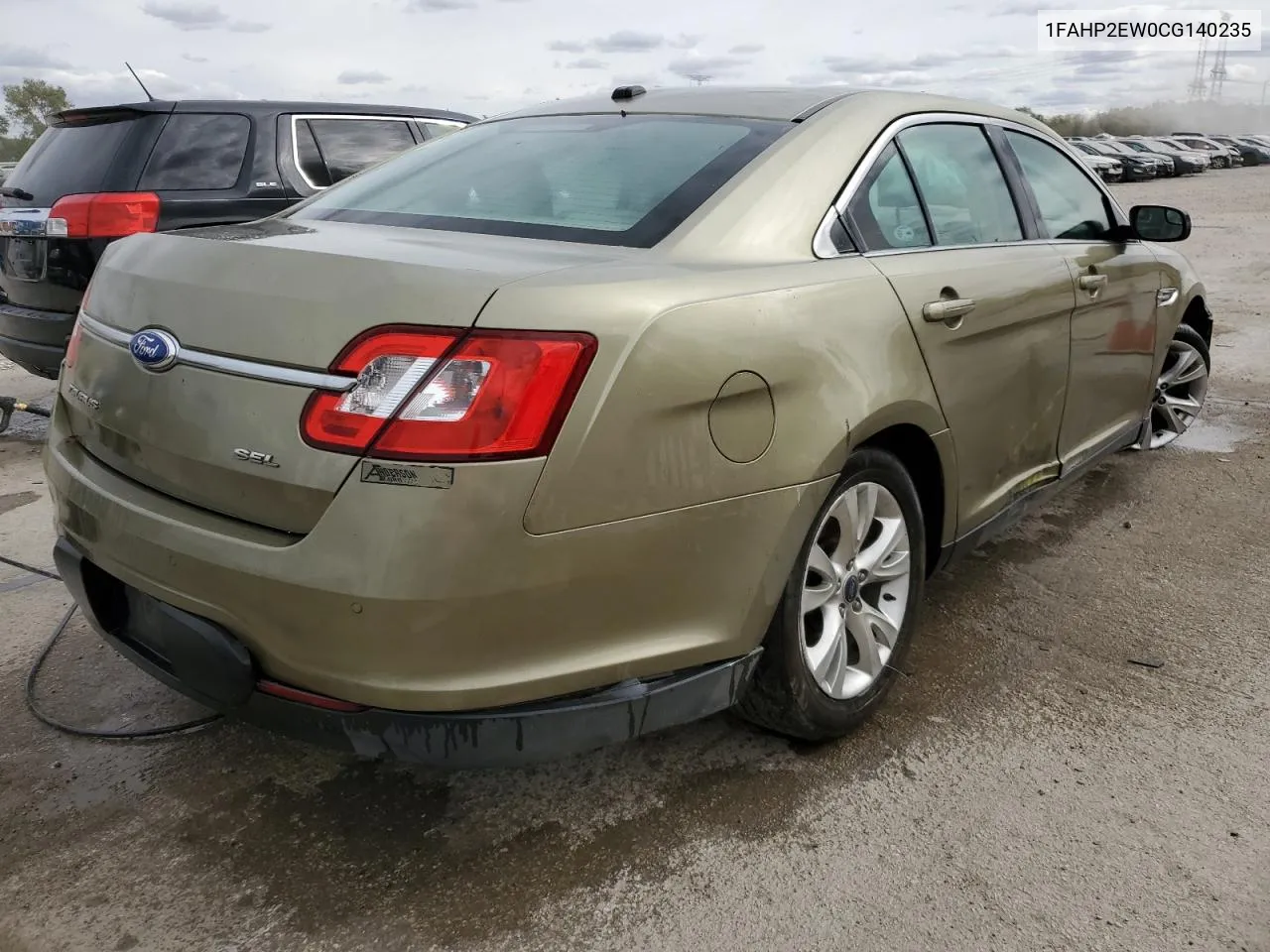 2012 Ford Taurus Sel VIN: 1FAHP2EW0CG140235 Lot: 75883694