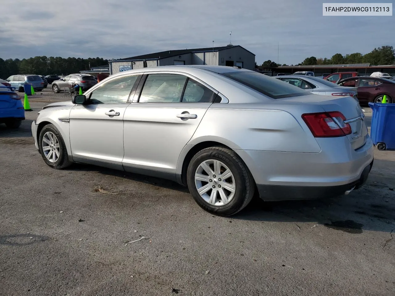 2012 Ford Taurus Se VIN: 1FAHP2DW9CG112113 Lot: 76090084