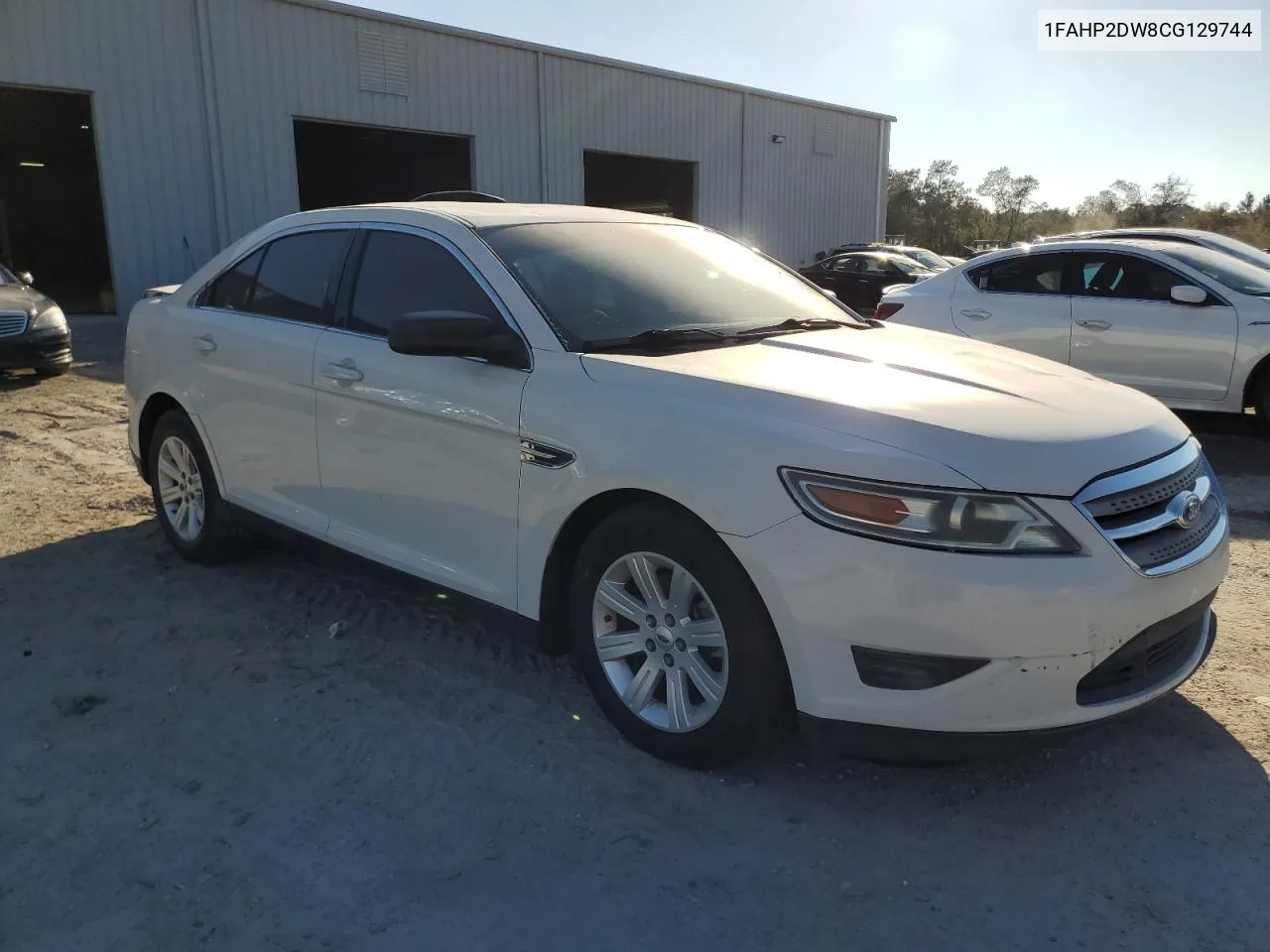 2012 Ford Taurus Se VIN: 1FAHP2DW8CG129744 Lot: 76191894