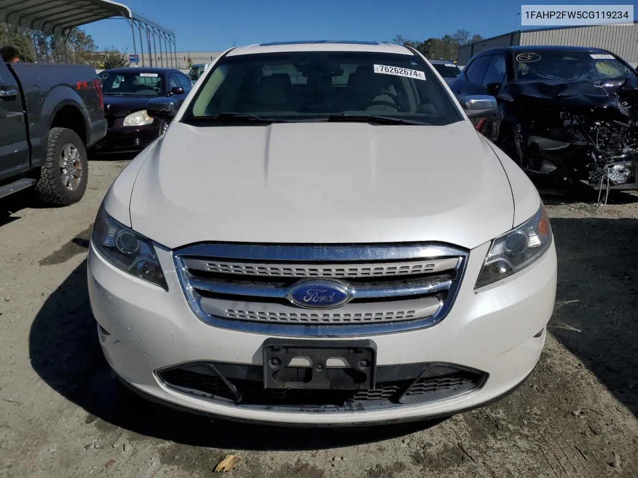 2012 Ford Taurus Limited VIN: 1FAHP2FW5CG119234 Lot: 76262674