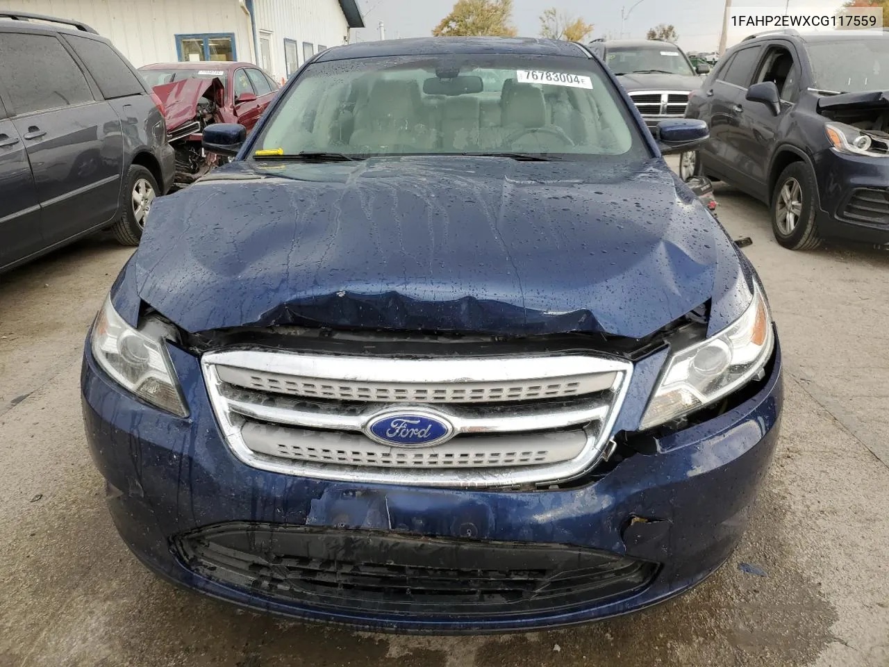 2012 Ford Taurus Sel VIN: 1FAHP2EWXCG117559 Lot: 76783004