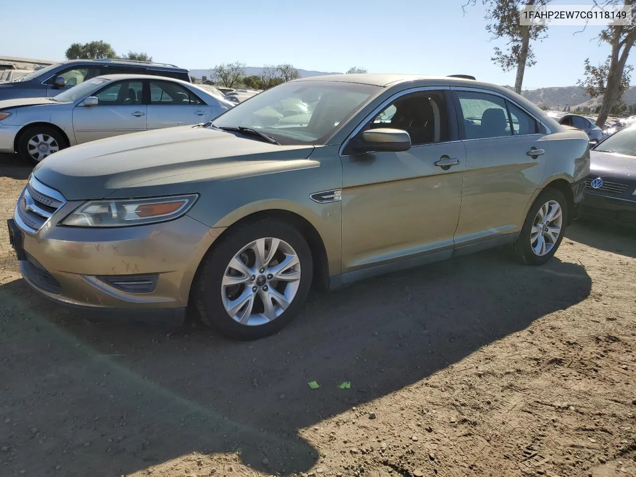 2012 Ford Taurus Sel VIN: 1FAHP2EW7CG118149 Lot: 77327344