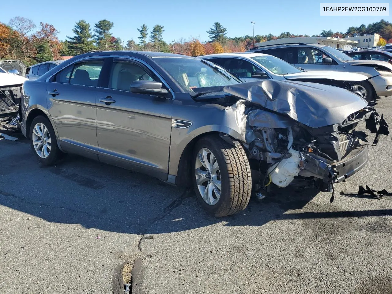 2012 Ford Taurus Sel VIN: 1FAHP2EW2CG100769 Lot: 77335984