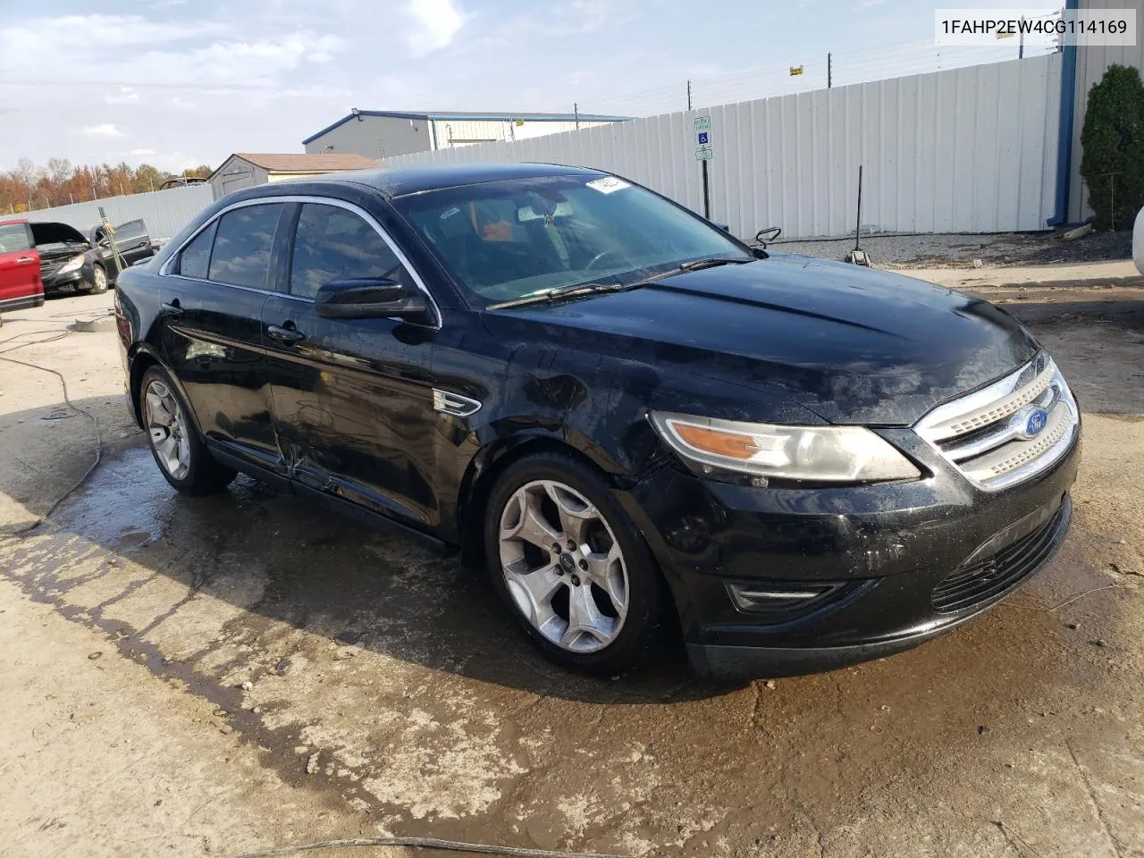 2012 Ford Taurus Sel VIN: 1FAHP2EW4CG114169 Lot: 77408214