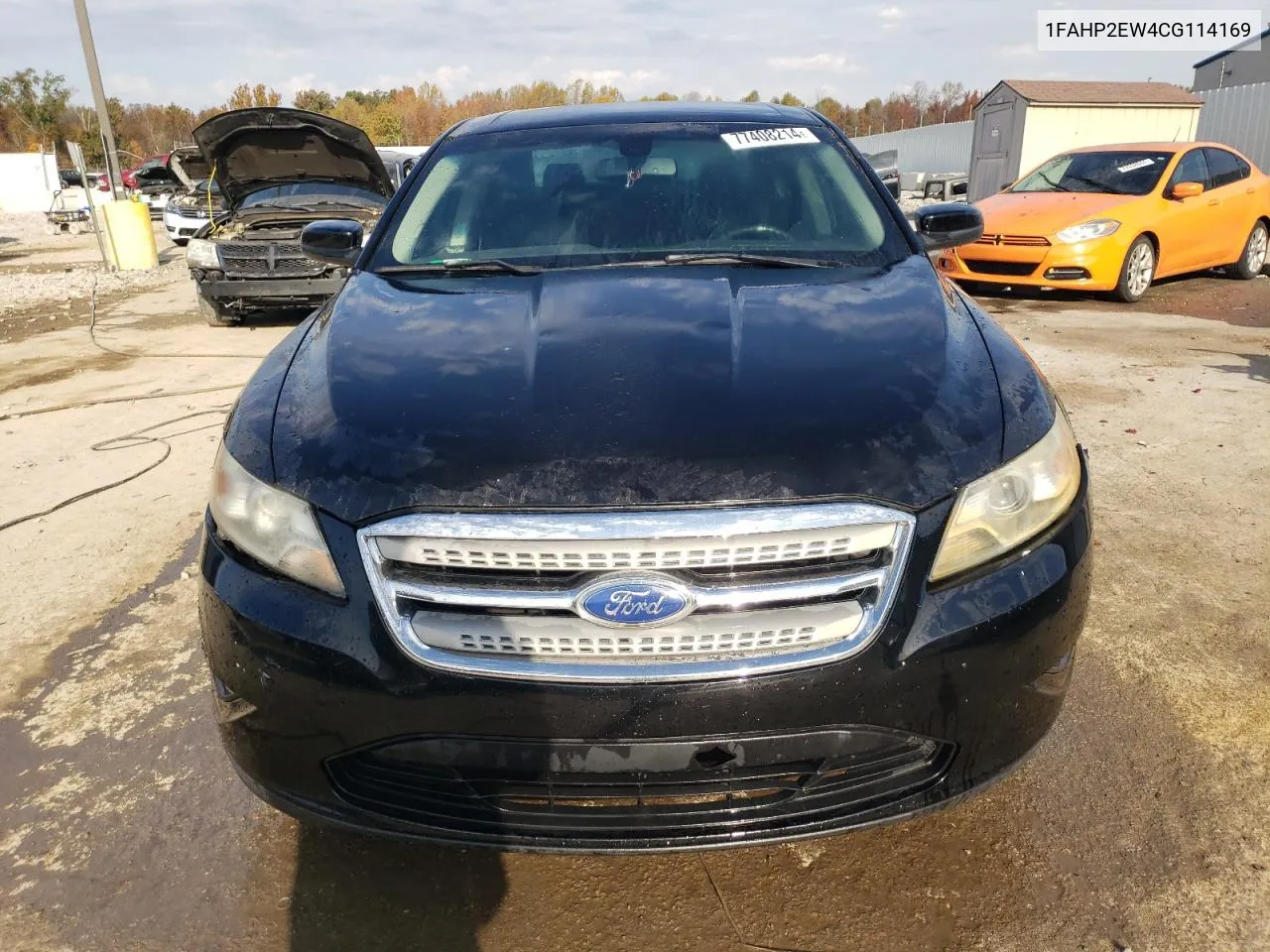 2012 Ford Taurus Sel VIN: 1FAHP2EW4CG114169 Lot: 77408214