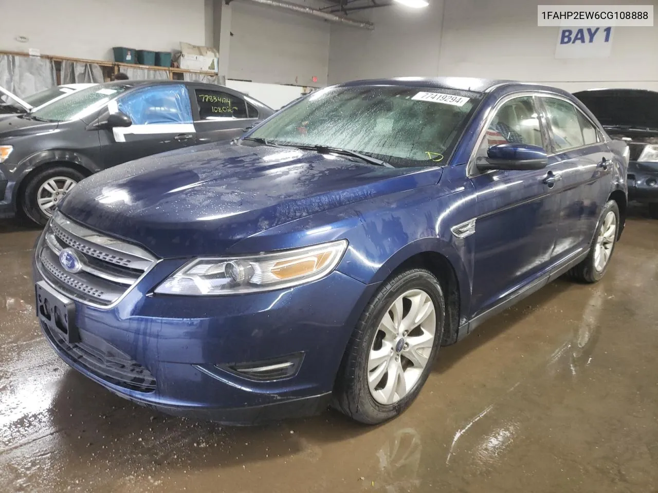 2012 Ford Taurus Sel VIN: 1FAHP2EW6CG108888 Lot: 77419294