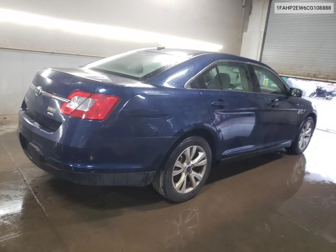 2012 Ford Taurus Sel VIN: 1FAHP2EW6CG108888 Lot: 77419294