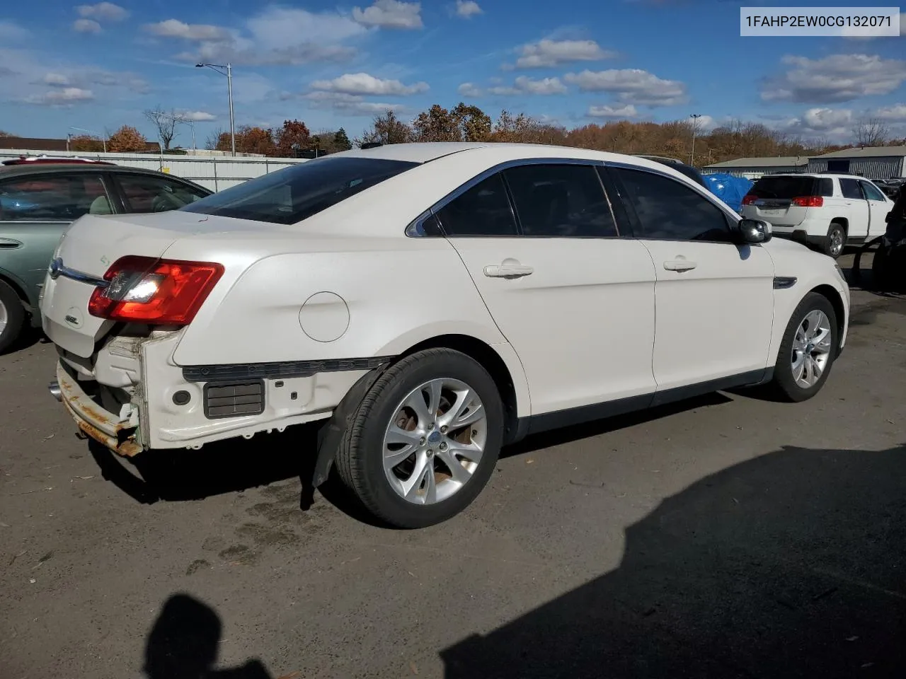 2012 Ford Taurus Sel VIN: 1FAHP2EW0CG132071 Lot: 77702834