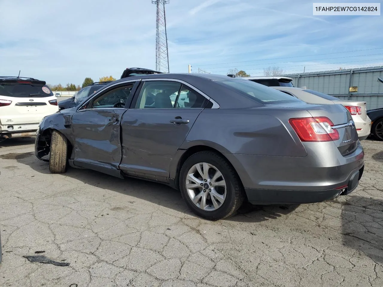 2012 Ford Taurus Sel VIN: 1FAHP2EW7CG142824 Lot: 77952844