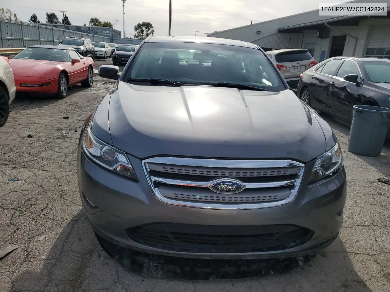 2012 Ford Taurus Sel VIN: 1FAHP2EW7CG142824 Lot: 77952844