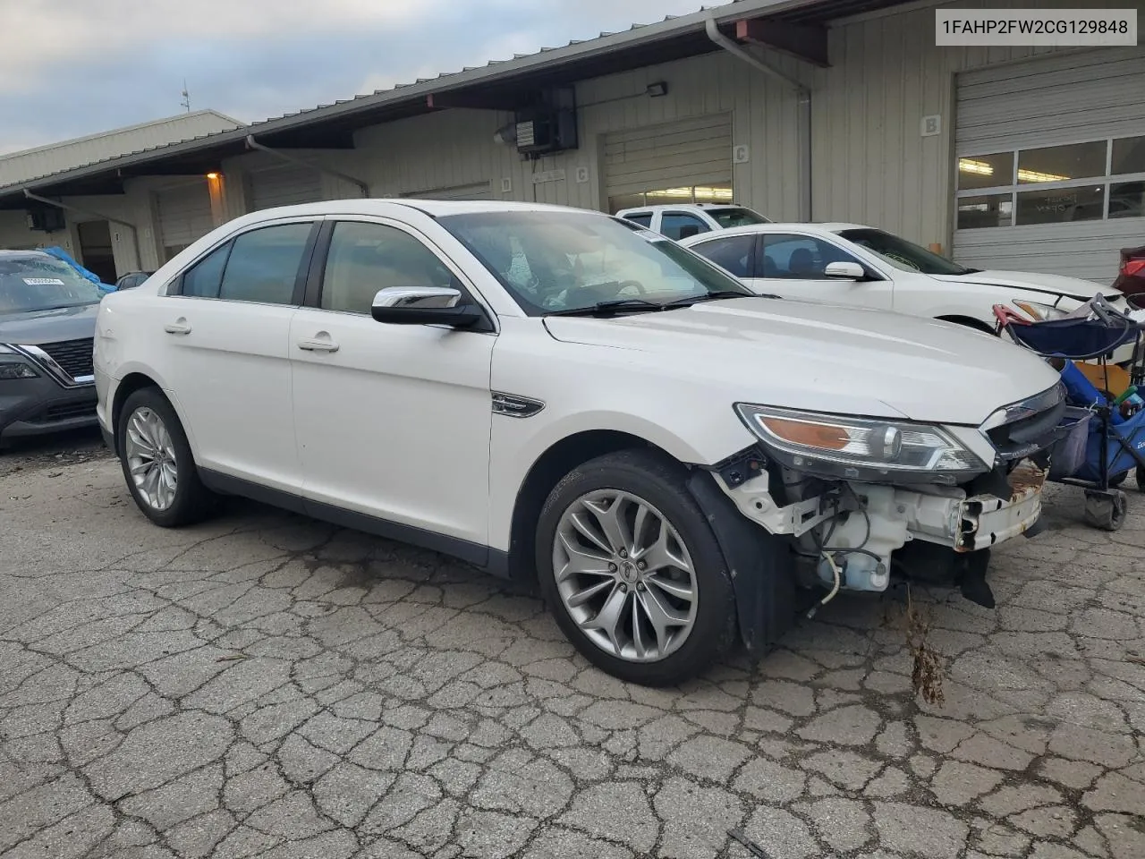 2012 Ford Taurus Limited VIN: 1FAHP2FW2CG129848 Lot: 78075774