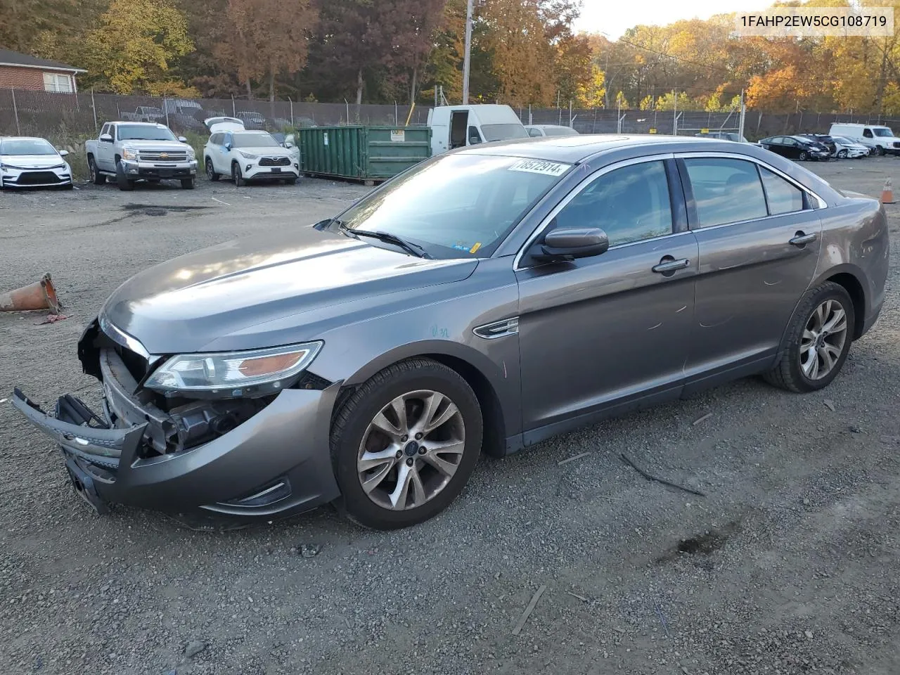 2012 Ford Taurus Sel VIN: 1FAHP2EW5CG108719 Lot: 78572914