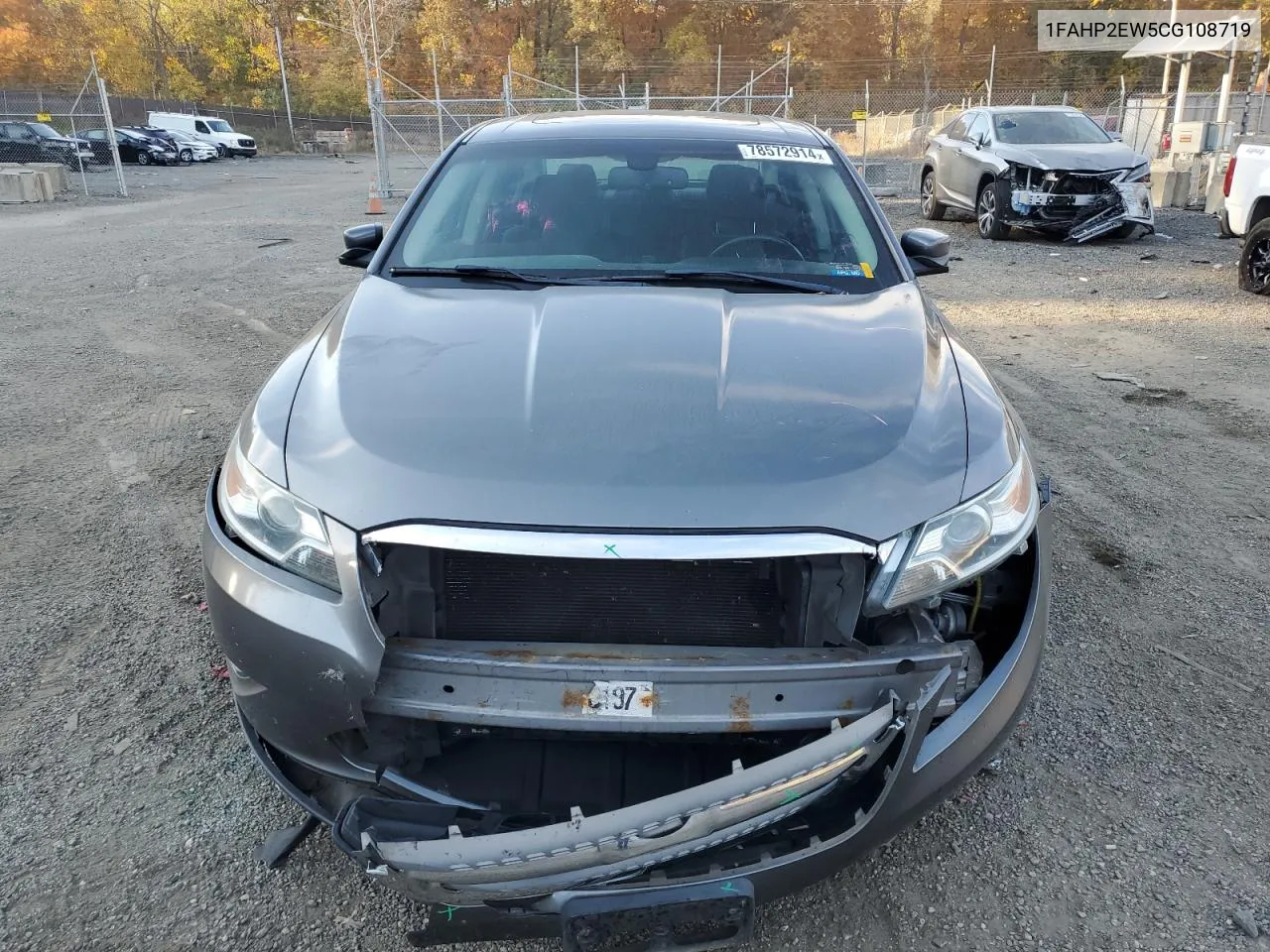 2012 Ford Taurus Sel VIN: 1FAHP2EW5CG108719 Lot: 78572914