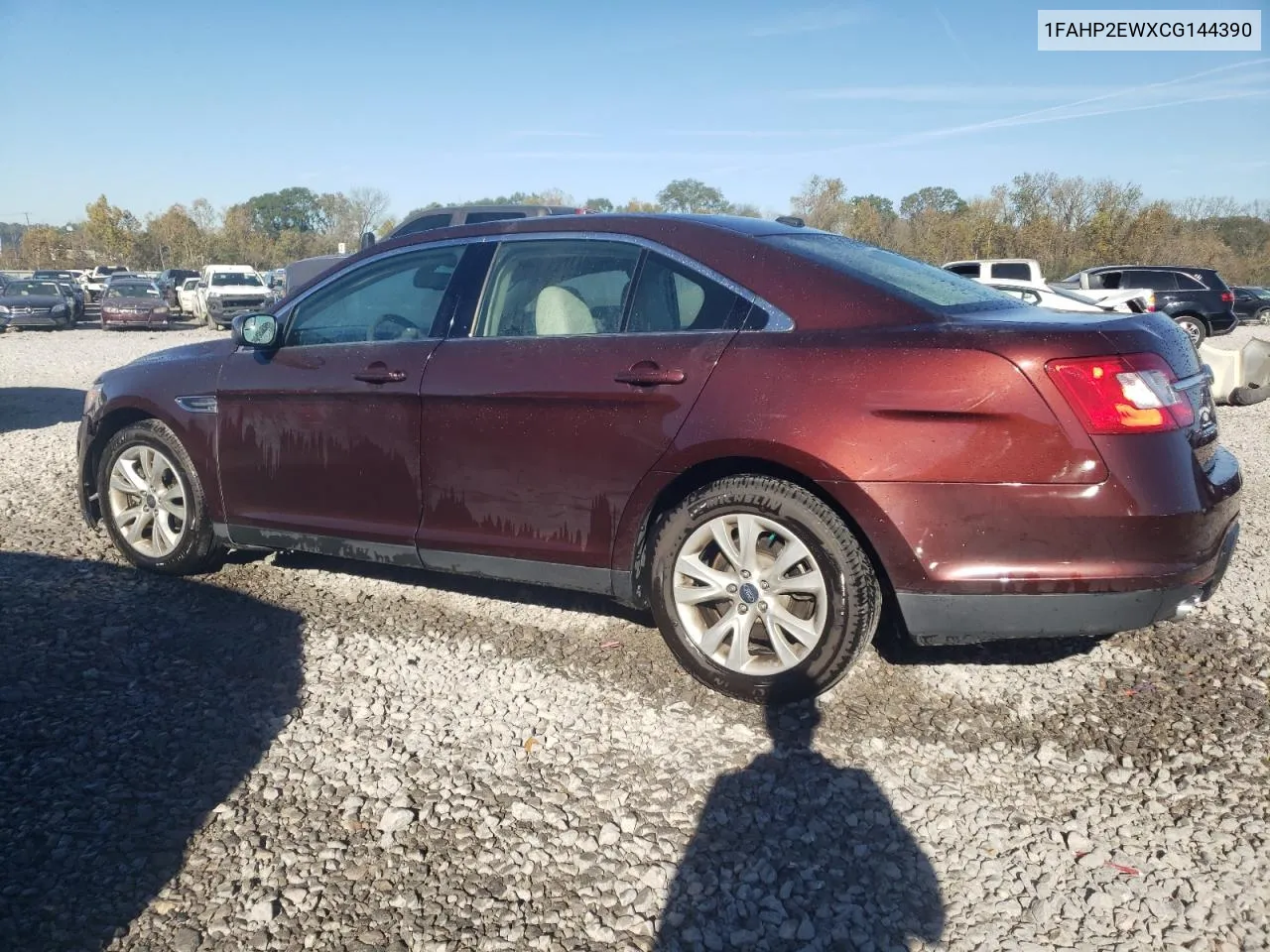 2012 Ford Taurus Sel VIN: 1FAHP2EWXCG144390 Lot: 79853004