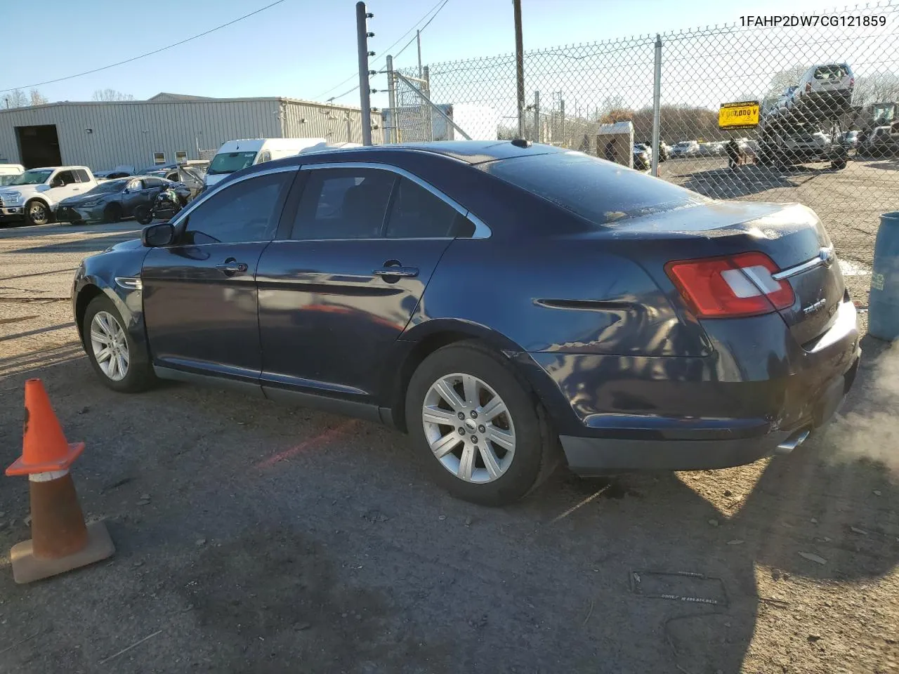 2012 Ford Taurus Se VIN: 1FAHP2DW7CG121859 Lot: 80167844