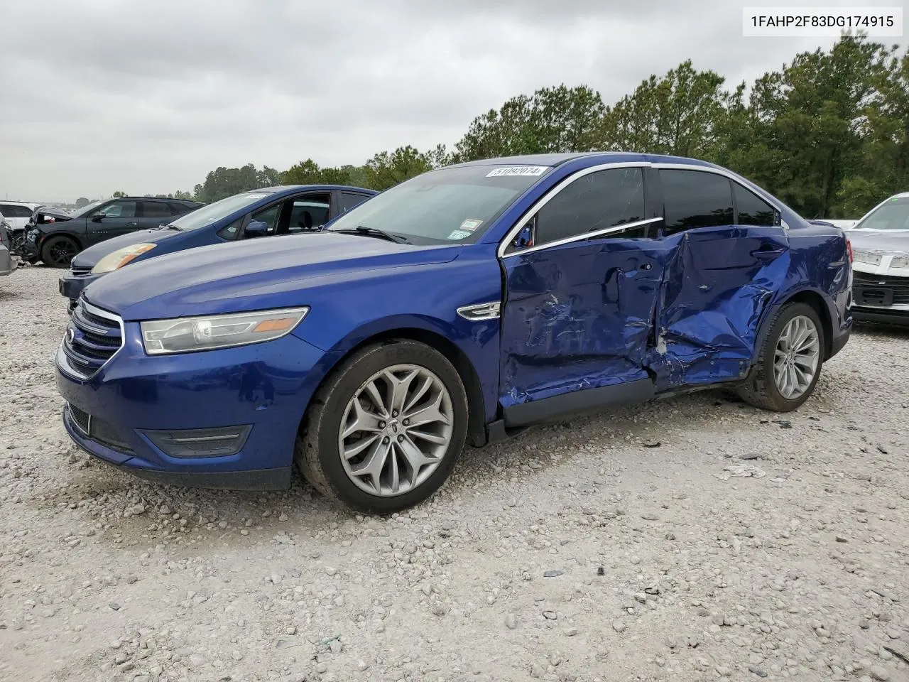 2013 Ford Taurus Limited VIN: 1FAHP2F83DG174915 Lot: 51092074