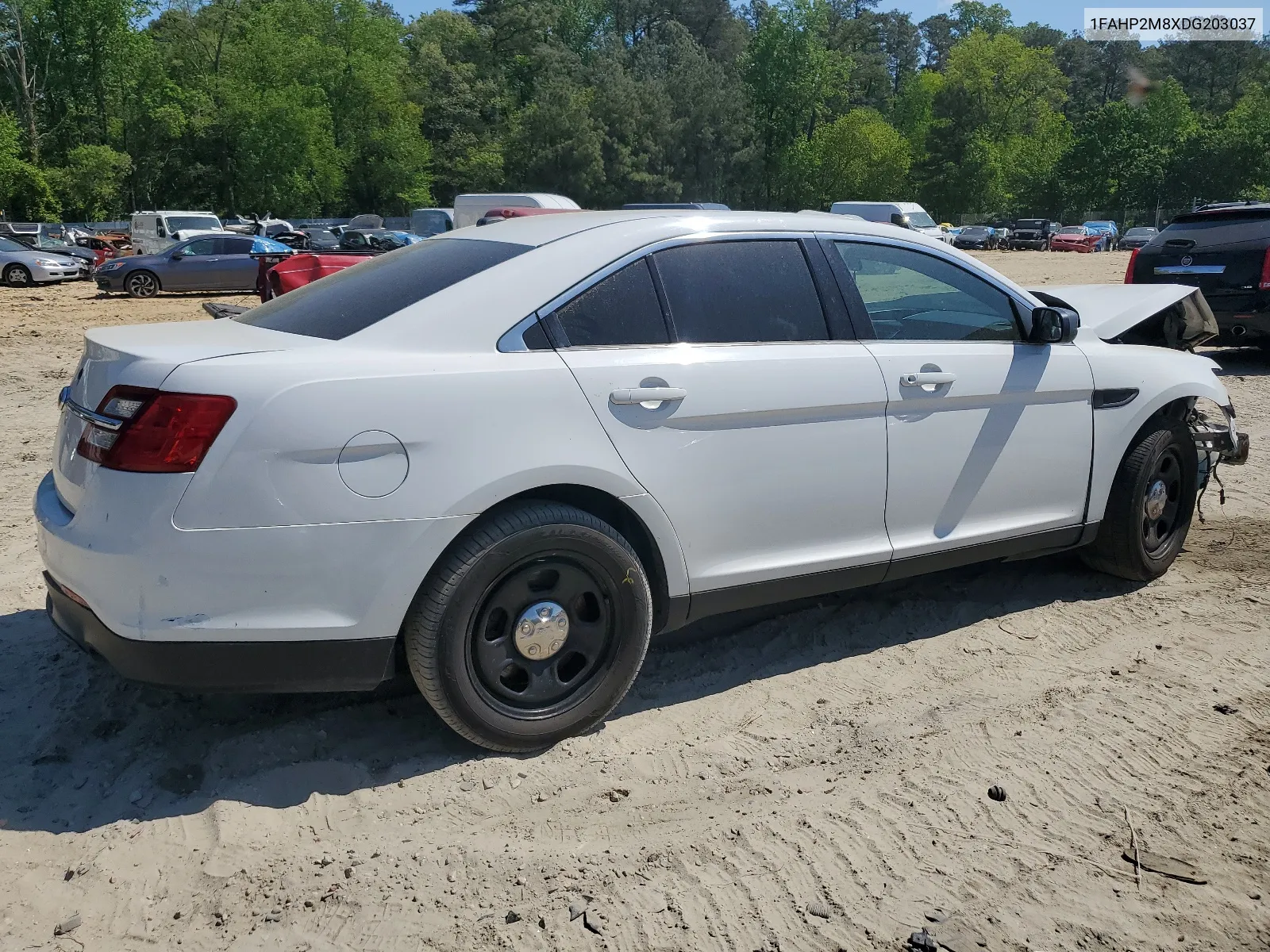 2013 Ford Taurus Police Interceptor VIN: 1FAHP2M8XDG203037 Lot: 52410394