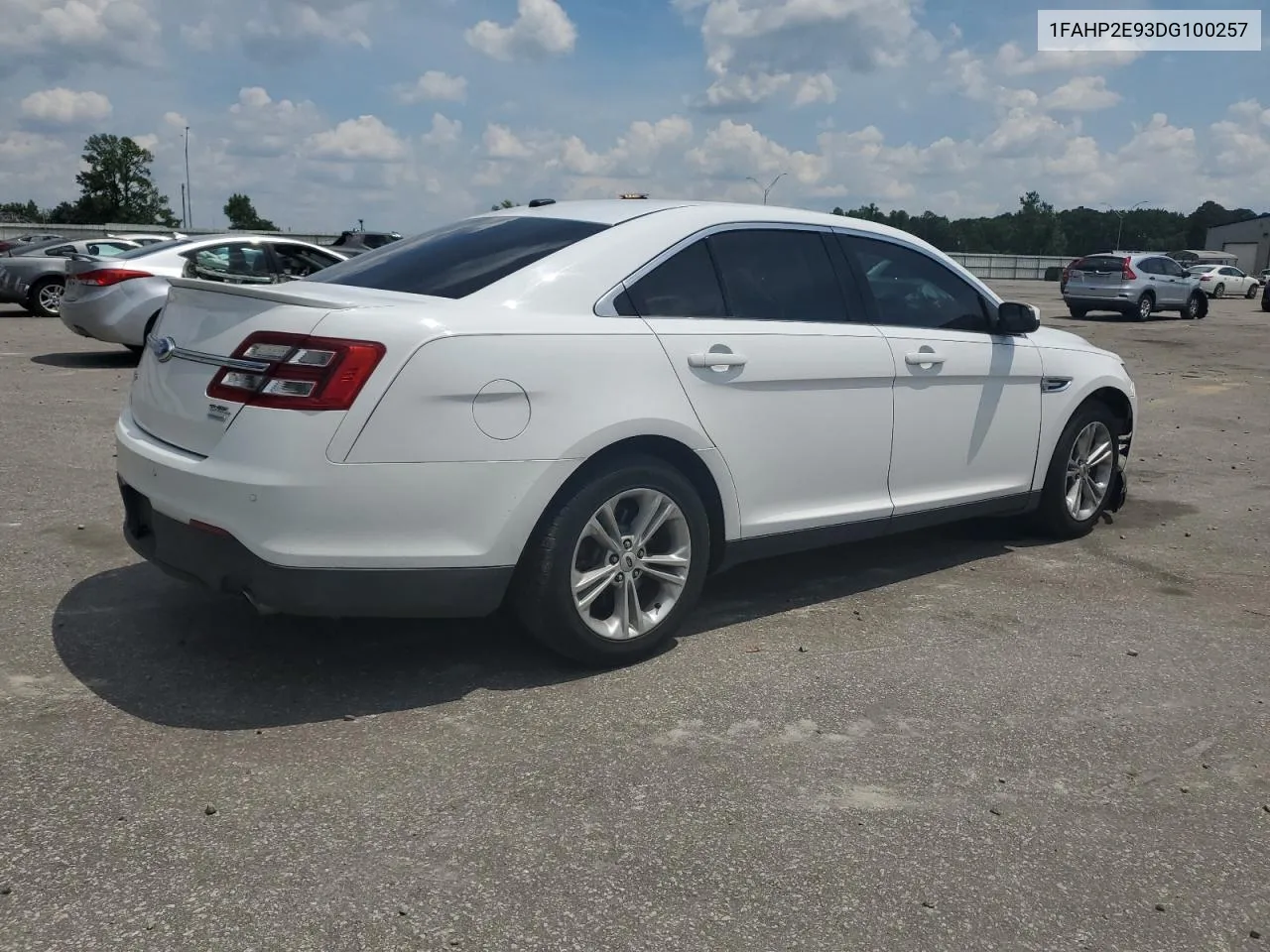 2013 Ford Taurus Sel VIN: 1FAHP2E93DG100257 Lot: 56316454