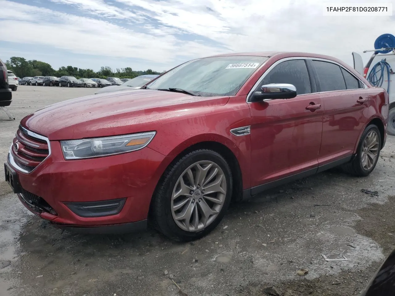 2013 Ford Taurus Limited VIN: 1FAHP2F81DG208771 Lot: 56667514