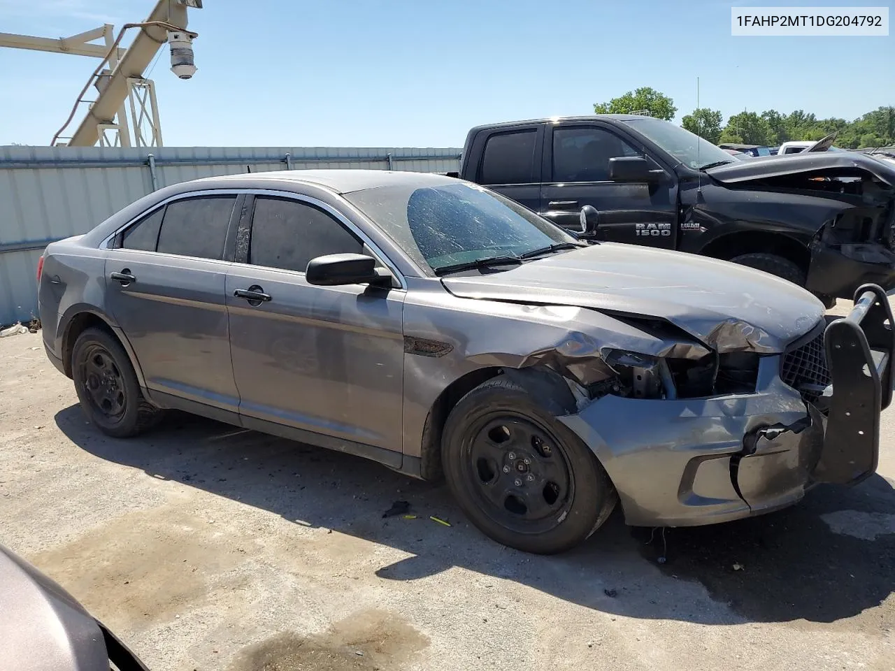 2013 Ford Taurus Police Interceptor VIN: 1FAHP2MT1DG204792 Lot: 58518114