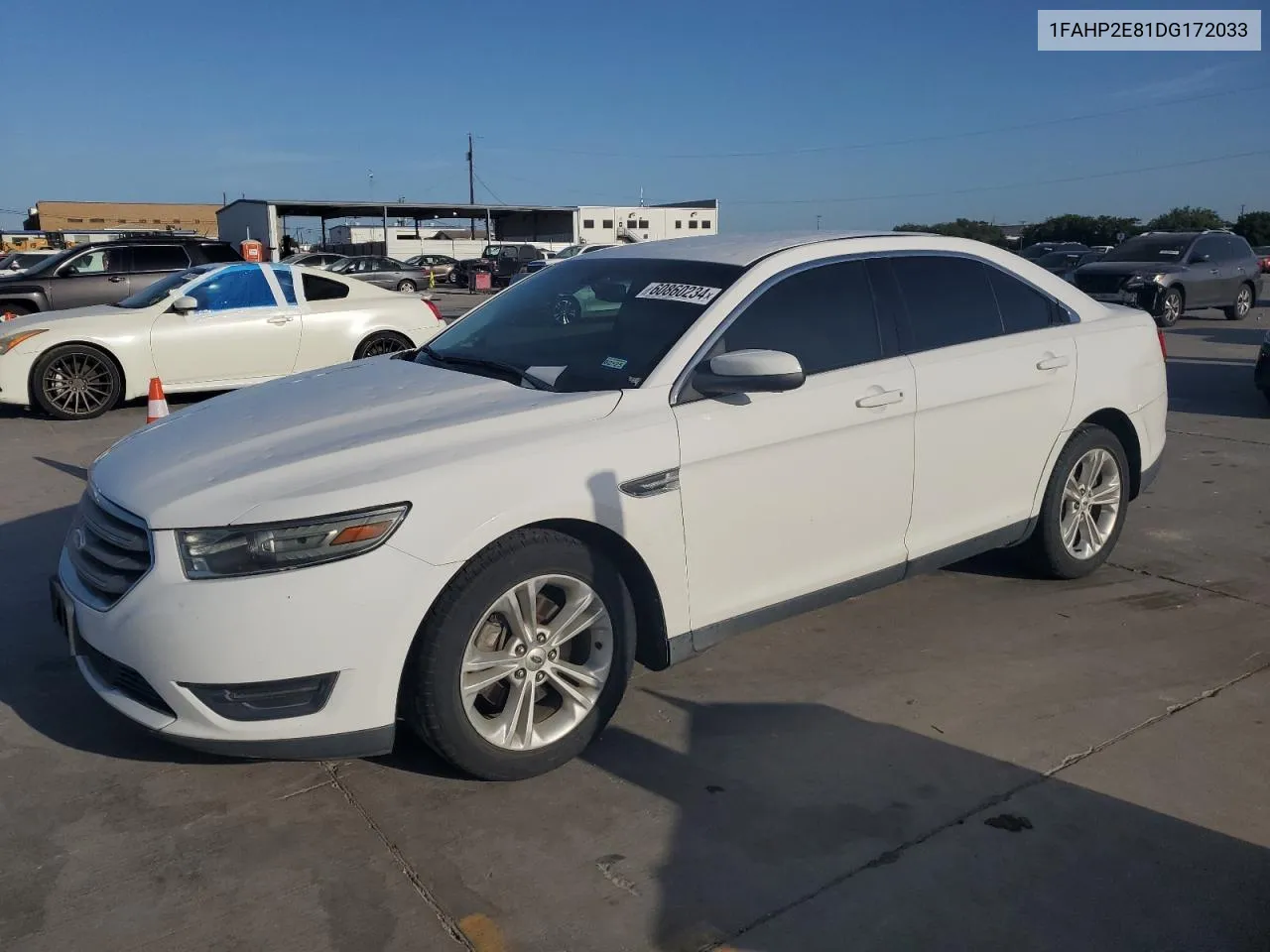 2013 Ford Taurus Sel VIN: 1FAHP2E81DG172033 Lot: 60860234