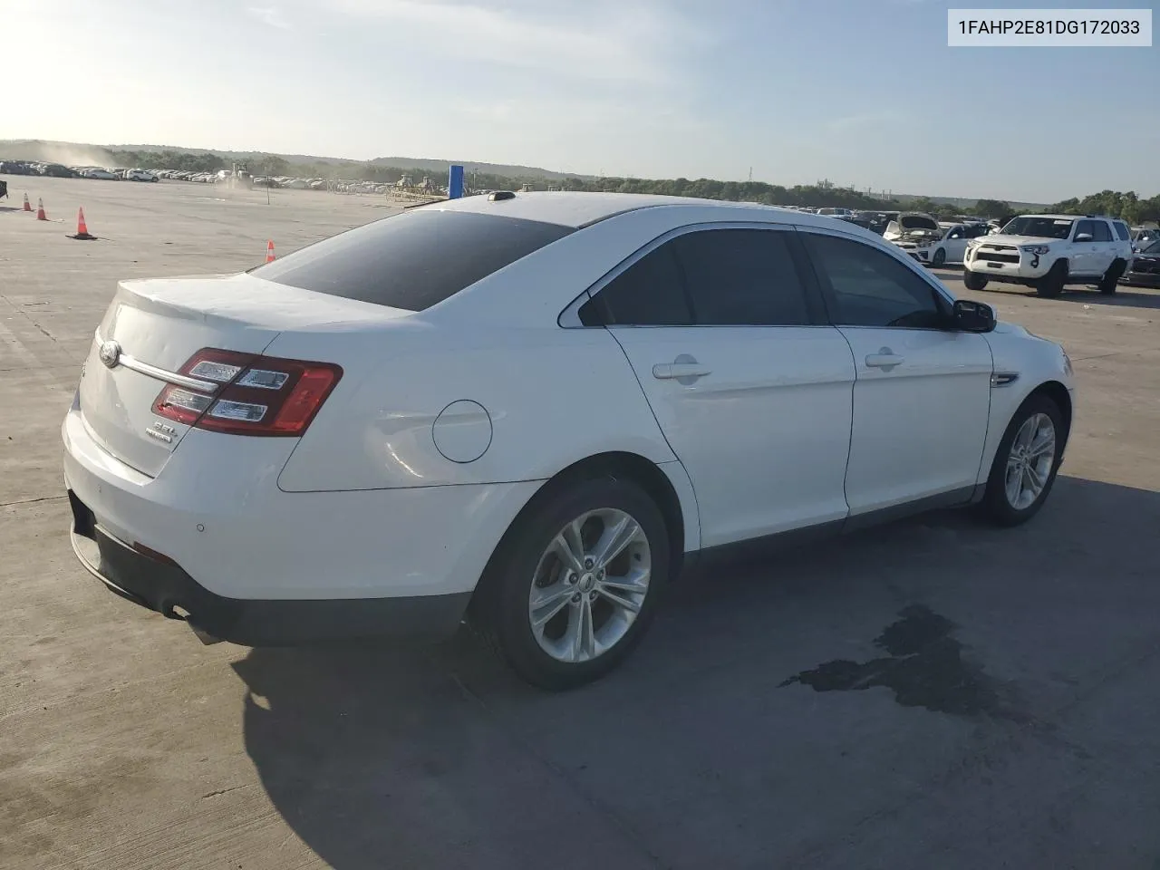 2013 Ford Taurus Sel VIN: 1FAHP2E81DG172033 Lot: 60860234