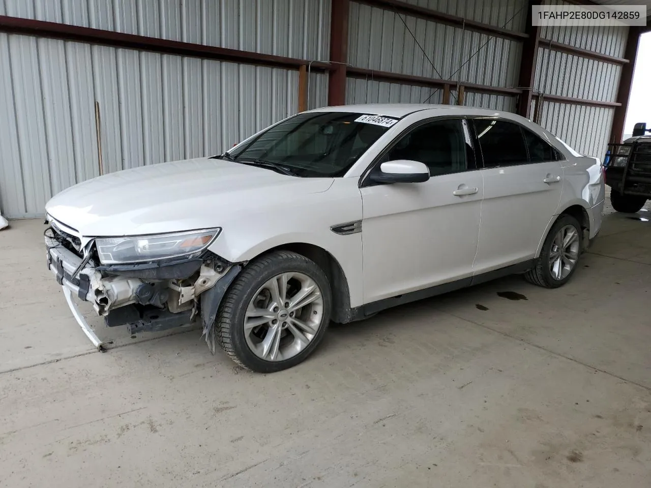 2013 Ford Taurus Sel VIN: 1FAHP2E80DG142859 Lot: 61046874