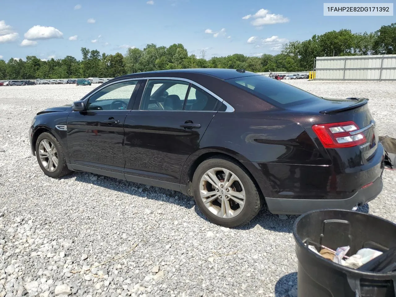 2013 Ford Taurus Sel VIN: 1FAHP2E82DG171392 Lot: 63142824