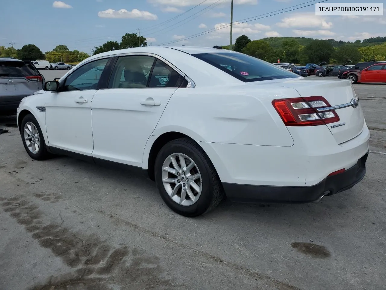 1FAHP2D88DG191471 2013 Ford Taurus Se