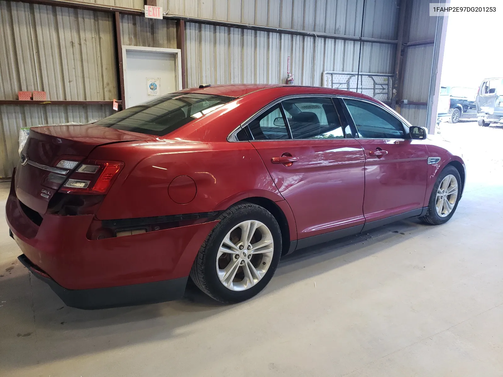 2013 Ford Taurus Sel VIN: 1FAHP2E97DG201253 Lot: 64836084