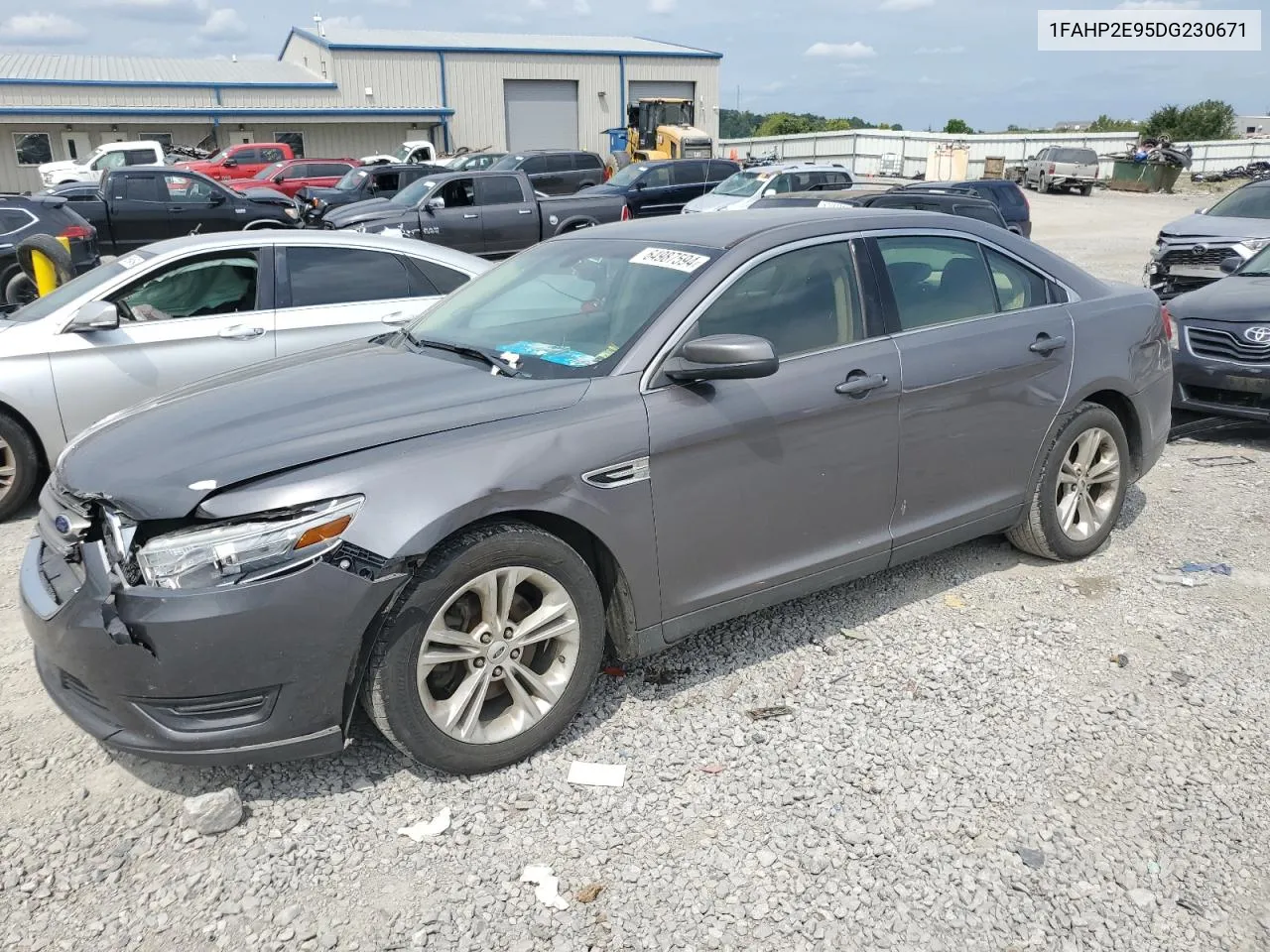 2013 Ford Taurus Sel VIN: 1FAHP2E95DG230671 Lot: 64987594