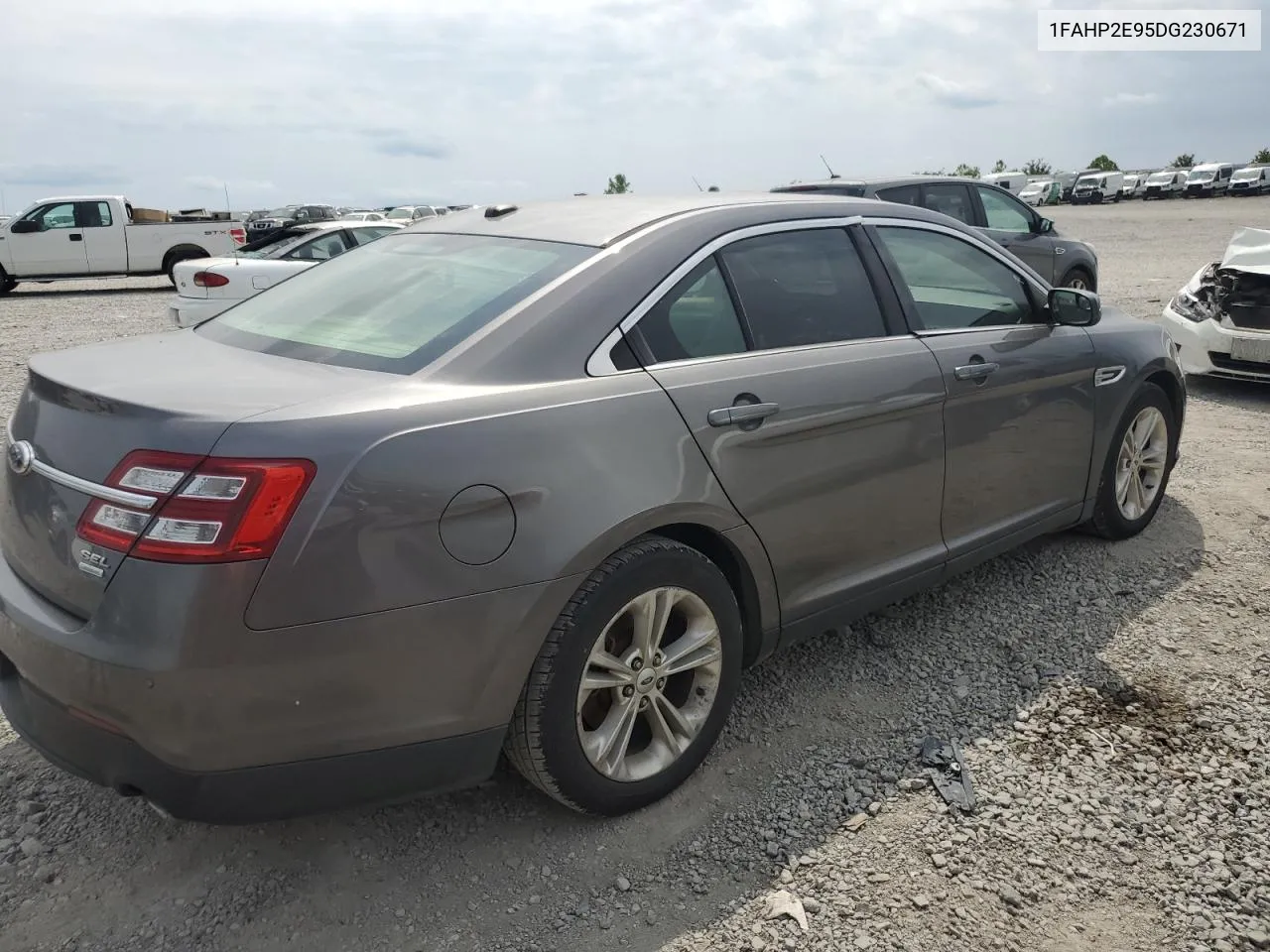 2013 Ford Taurus Sel VIN: 1FAHP2E95DG230671 Lot: 64987594