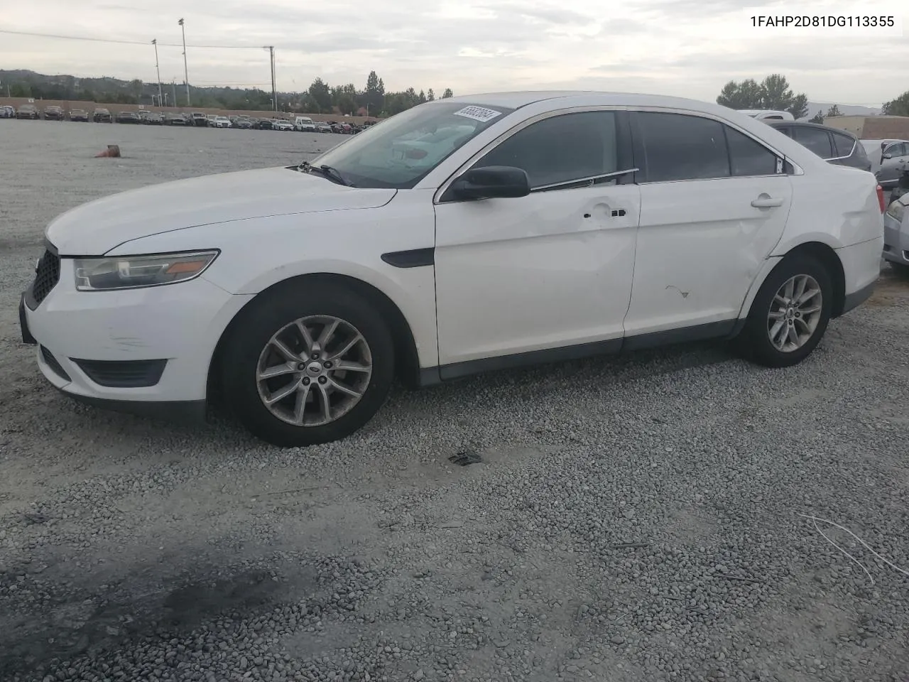 2013 Ford Taurus Se VIN: 1FAHP2D81DG113355 Lot: 65682864