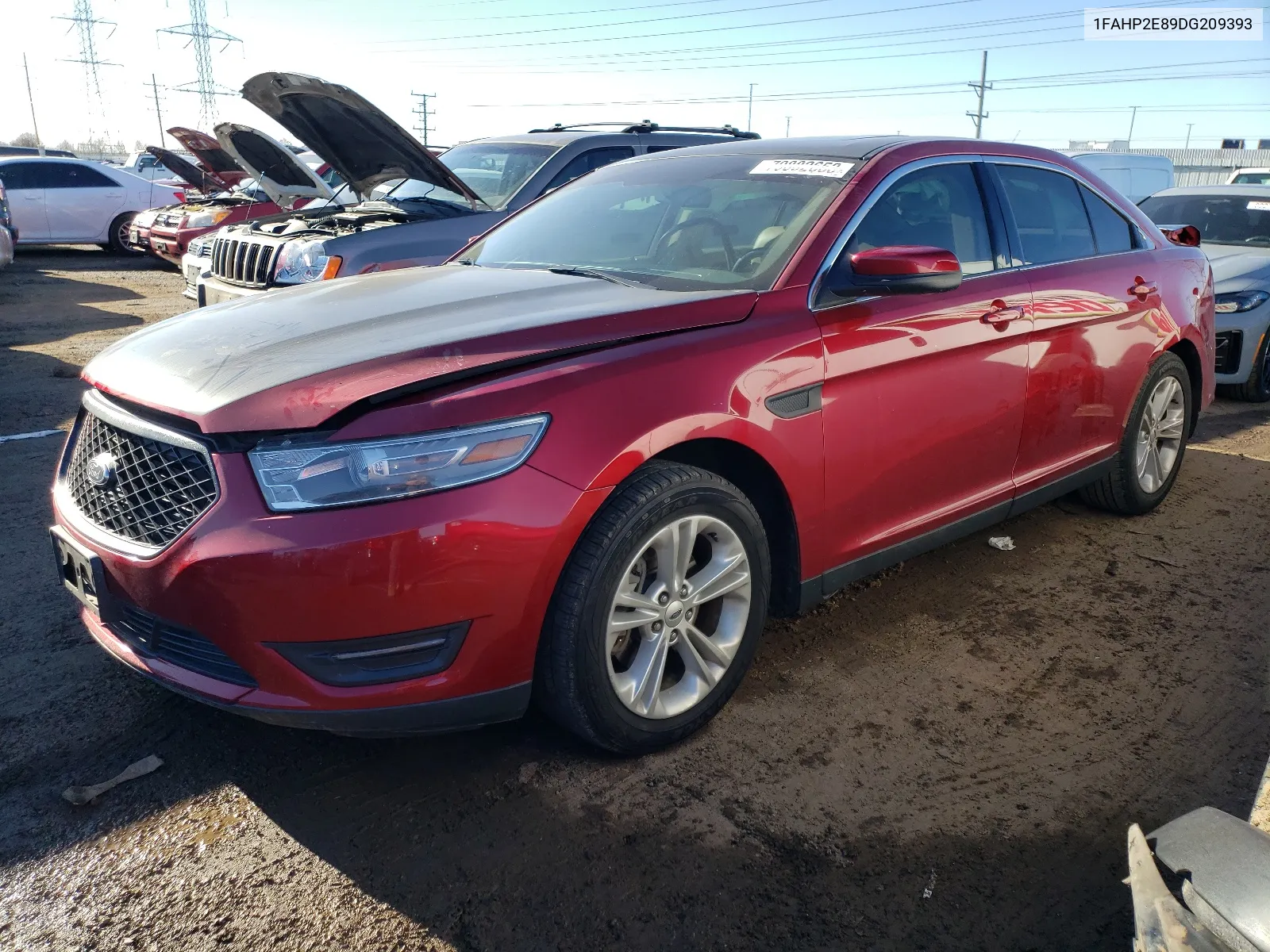 2013 Ford Taurus Sel VIN: 1FAHP2E89DG209393 Lot: 66474614