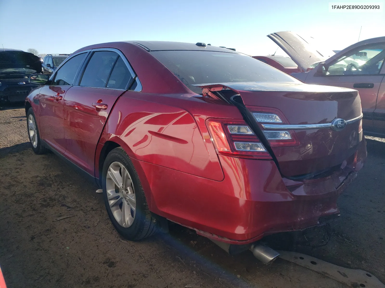 2013 Ford Taurus Sel VIN: 1FAHP2E89DG209393 Lot: 66474614