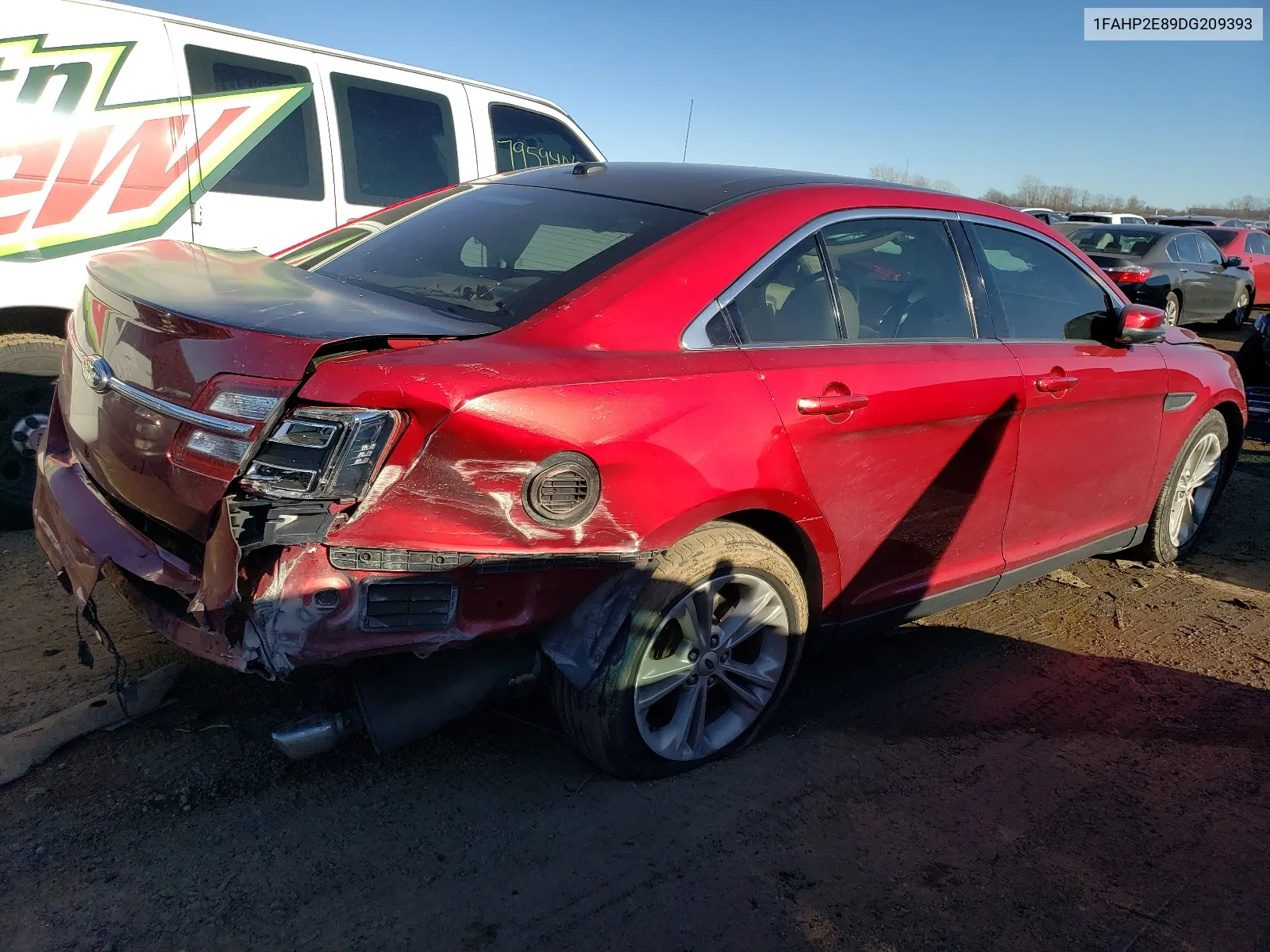 2013 Ford Taurus Sel VIN: 1FAHP2E89DG209393 Lot: 66474614