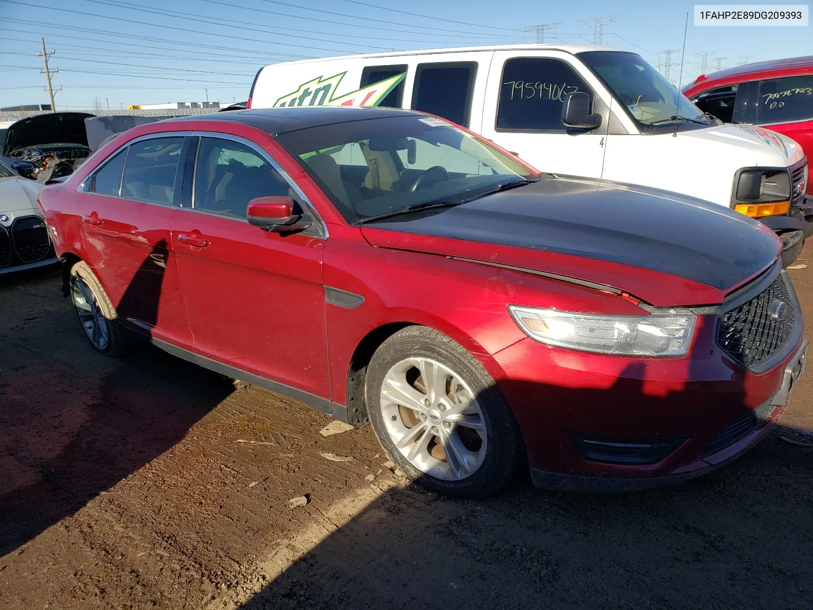 2013 Ford Taurus Sel VIN: 1FAHP2E89DG209393 Lot: 66474614