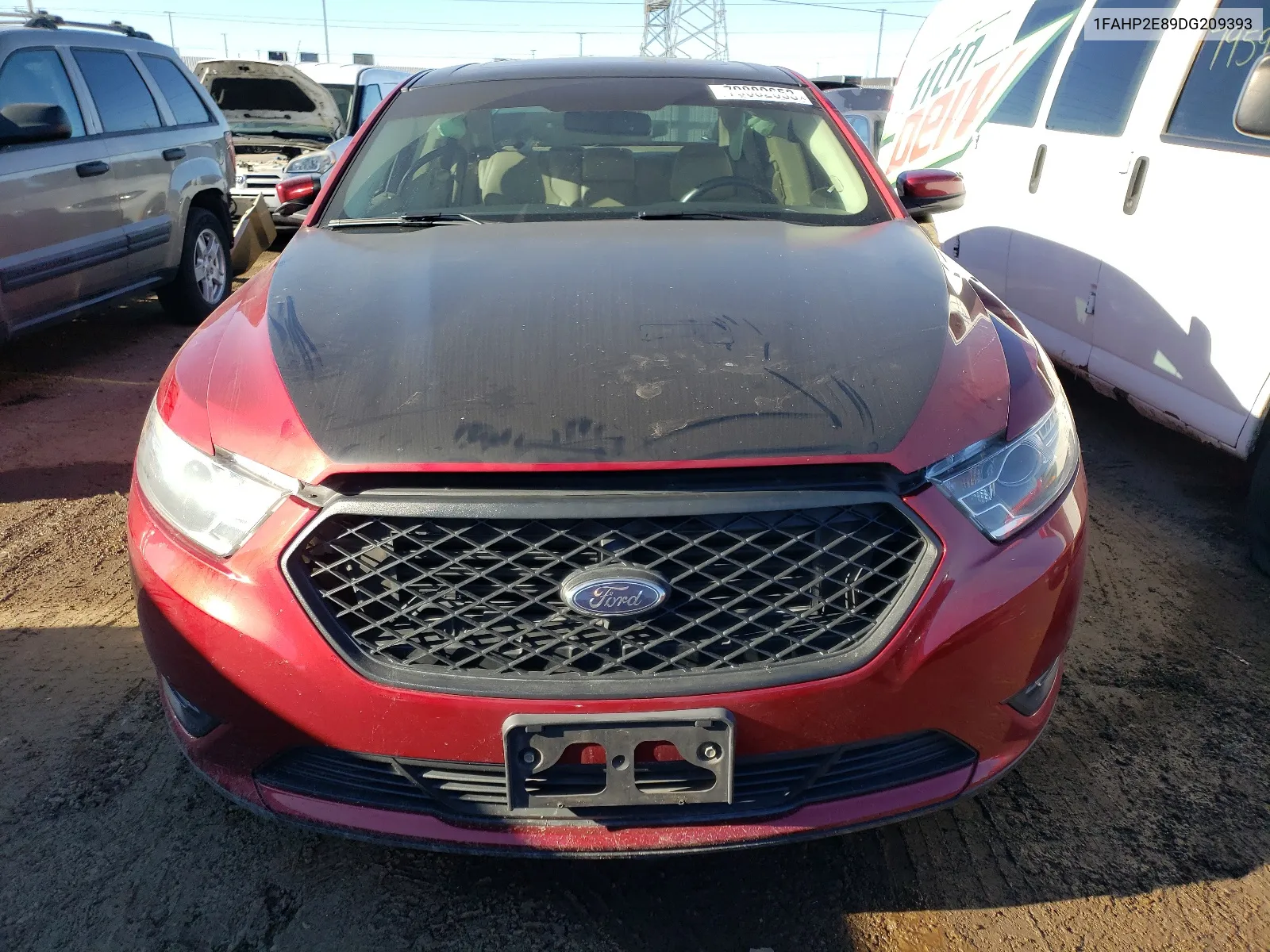 2013 Ford Taurus Sel VIN: 1FAHP2E89DG209393 Lot: 66474614