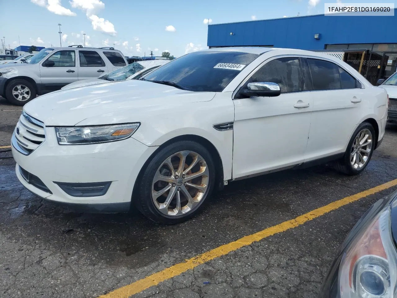 2013 Ford Taurus Limited VIN: 1FAHP2F81DG169020 Lot: 66934664