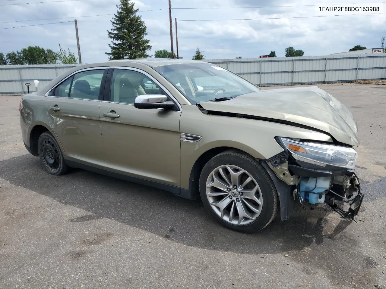 2013 Ford Taurus Limited VIN: 1FAHP2F88DG163988 Lot: 67138294