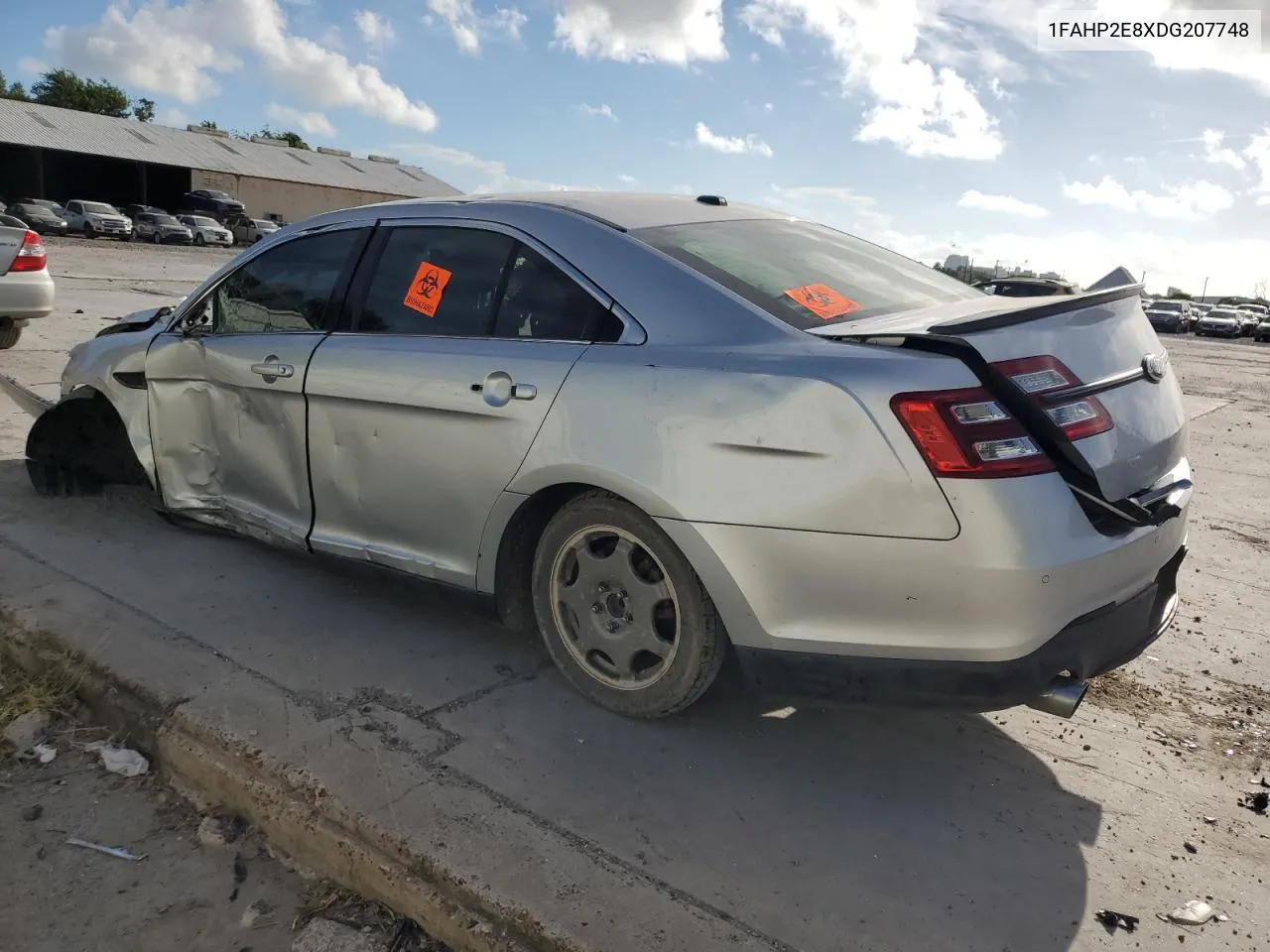 1FAHP2E8XDG207748 2013 Ford Taurus Sel