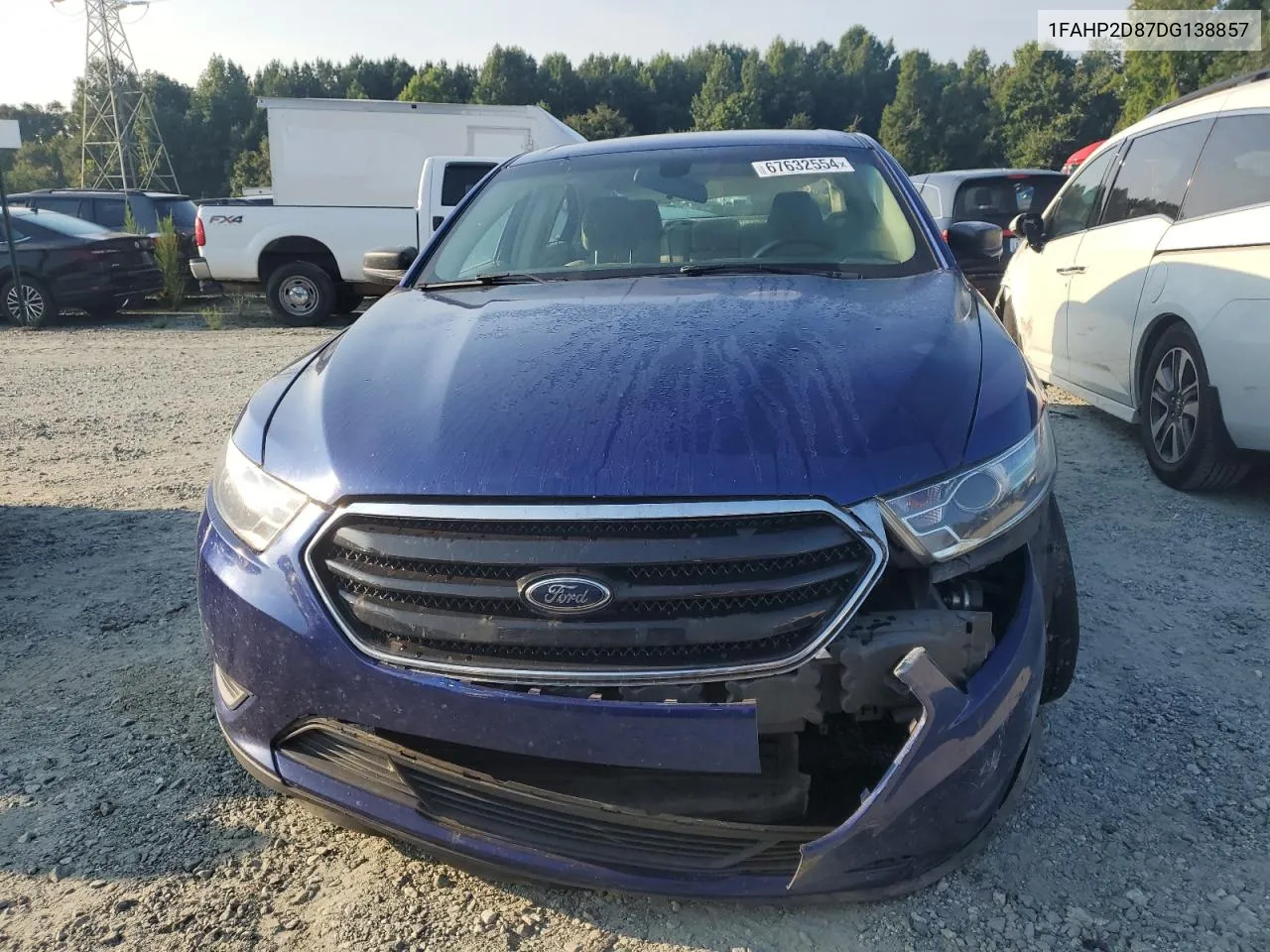 2013 Ford Taurus Se VIN: 1FAHP2D87DG138857 Lot: 67632554