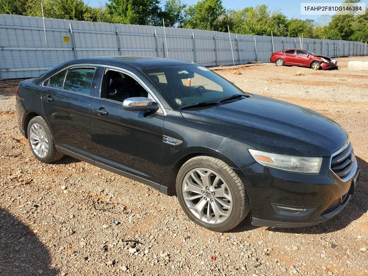 2013 Ford Taurus Limited VIN: 1FAHP2F81DG146384 Lot: 67678984