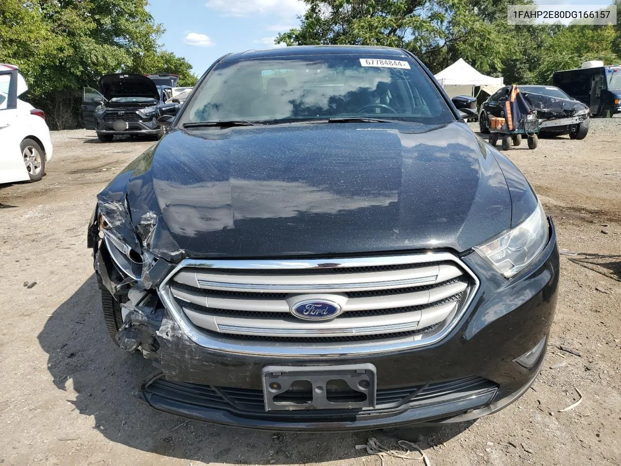 2013 Ford Taurus Sel VIN: 1FAHP2E80DG166157 Lot: 67784844