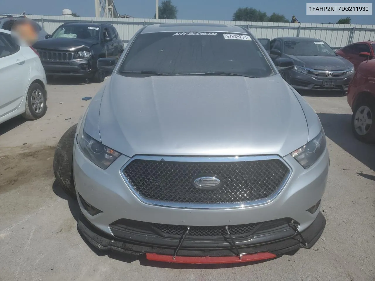 2013 Ford Taurus Sho VIN: 1FAHP2KT7DG211930 Lot: 67839274