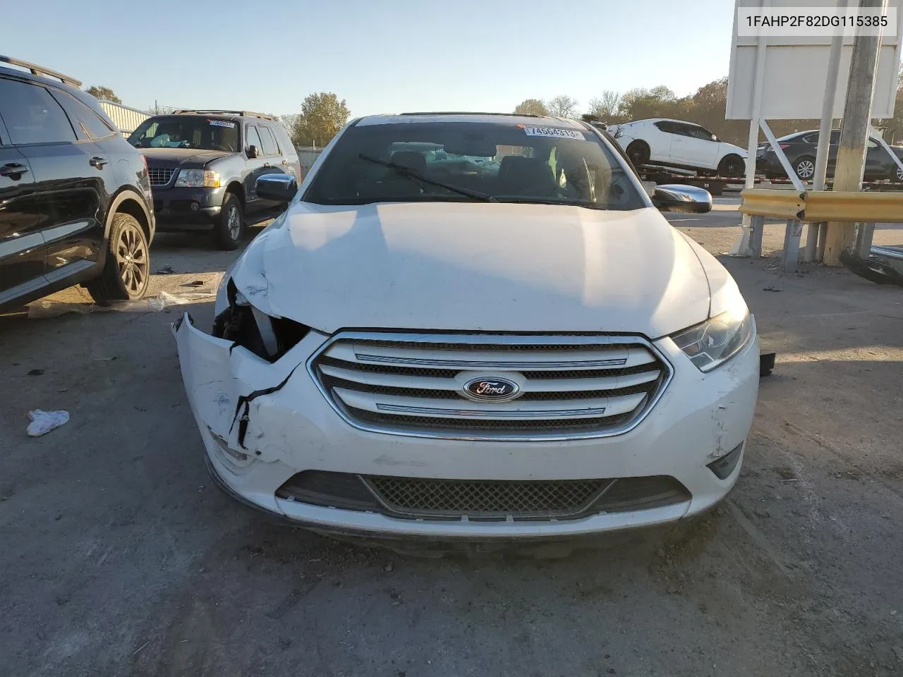 2013 Ford Taurus Limited VIN: 1FAHP2F82DG115385 Lot: 69111784